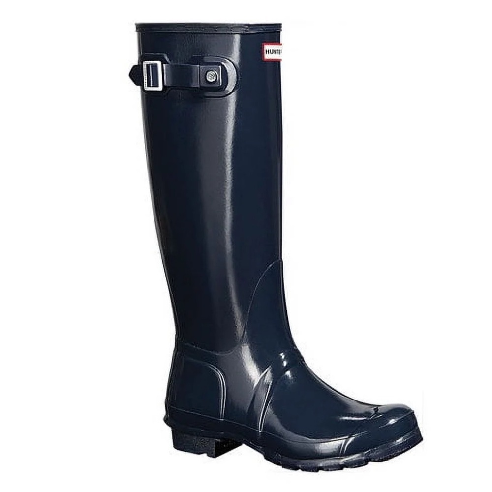 Women’s Hunter Dark Blue rain boots